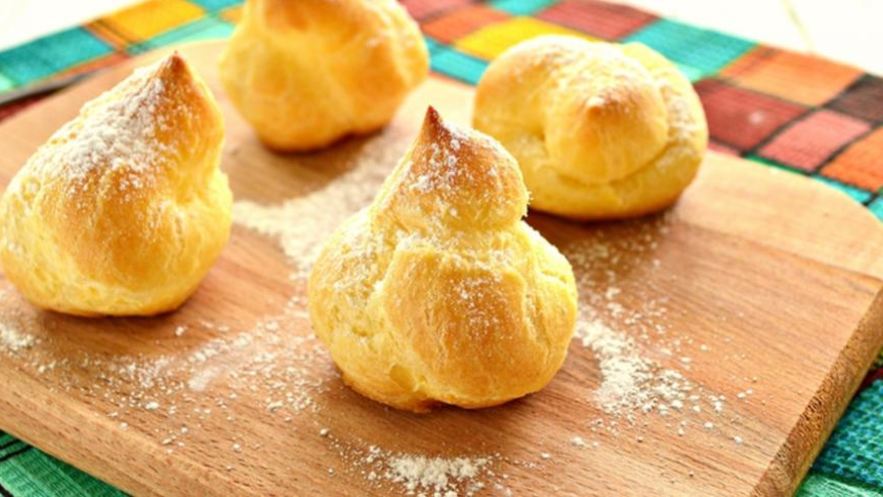 Рецепт профитролей без начинки