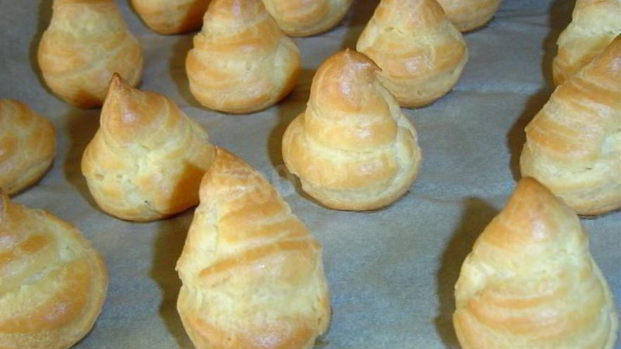 Рецепт профитролей быстрых