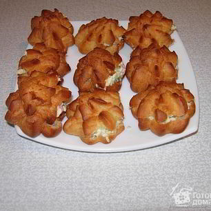 Рецепт Профитролей фаршированных