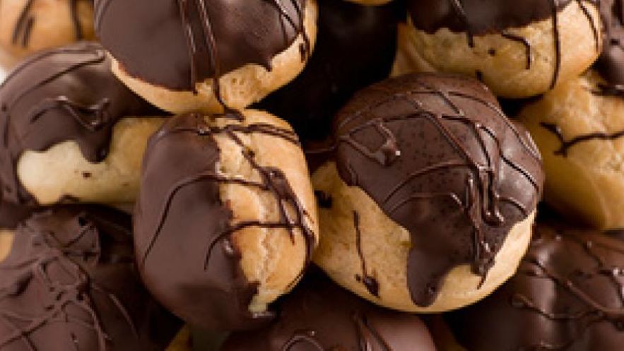 Рецепт профитролей с шоколадом