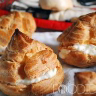 Рецепт Профитролей с творожным кремом