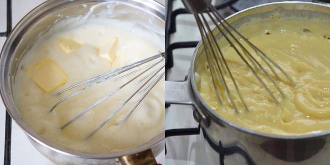 Рецепт профитролей с заварным кремом