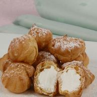 Рецепт Профитролей со сливочным кремом