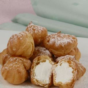 Рецепт Профитролей со сливочным кремом