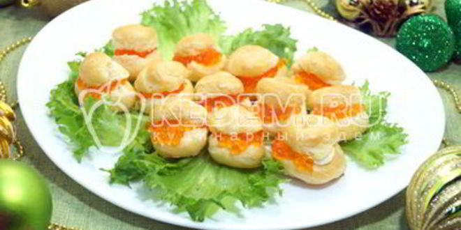 Рецепт профитролей царских