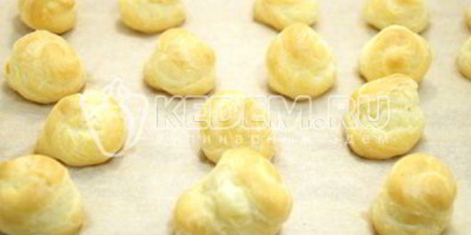 Рецепт профитролей царских