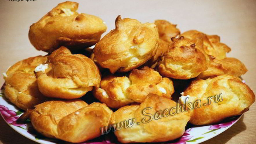 Рецепт профитролей