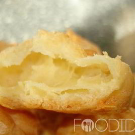 Рецепт Сырных профитролей