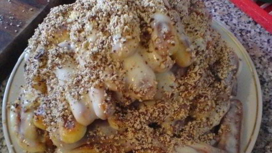 Рецепт торта из эклеров со сметанным кремом