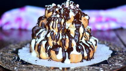 Рецепт Торта из эклеров