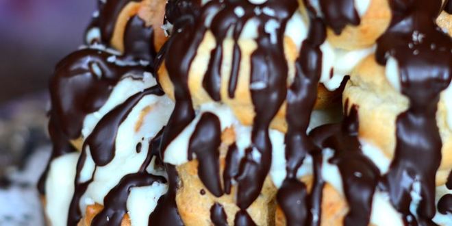 Рецепт торта из эклеров