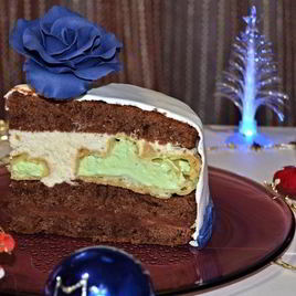 Рецепт Торта с профитролями