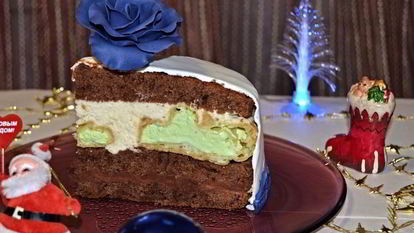 Рецепт Торта с профитролями