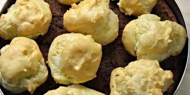 Рецепт торта с профитролями