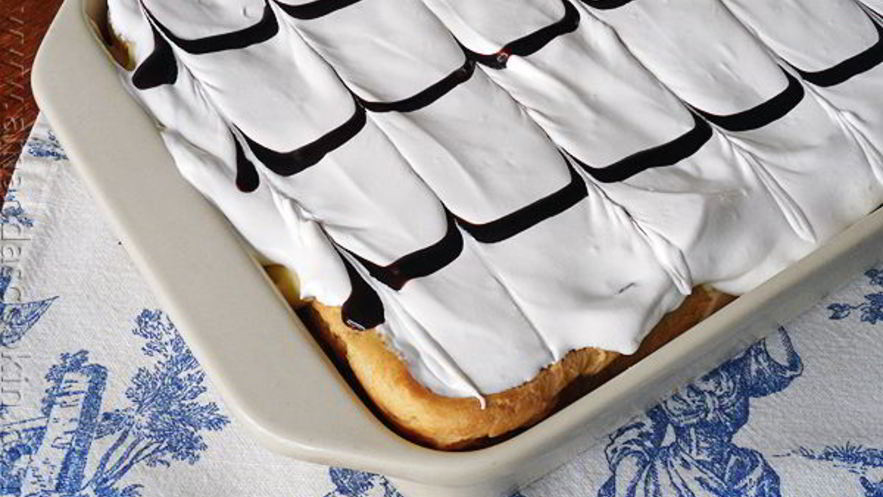 Рецепт торта эклер со взбитыми сливками