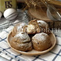 Рецепт Эклеров из ржаной муки