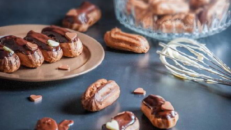 Рецепт эклеров на заварном тесте с какао