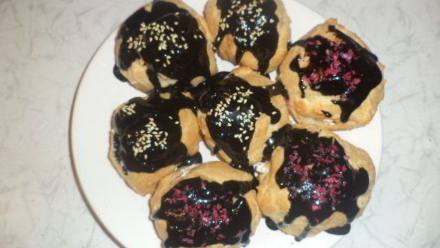 Рецепт эклеров с творожным кремом