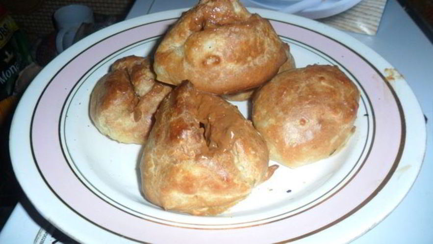 Рецепт эклеров со сгущенкой