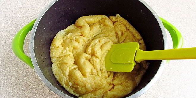 Рецепт эклеров со сливочно-сметанным кремом