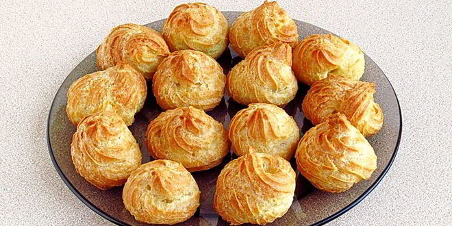 Рецепт эклеров со сливочно-сметанным кремом