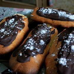 Рецепт Эклеров со сливочным кремом