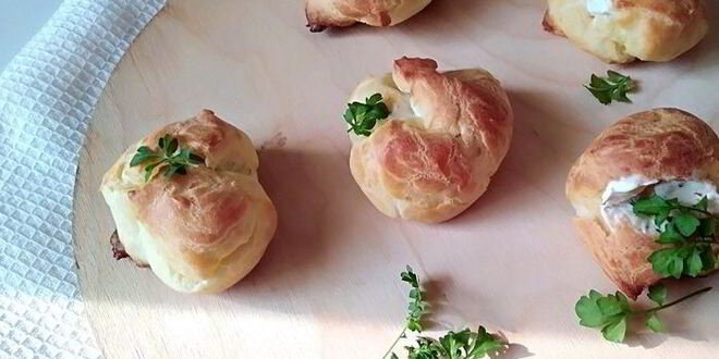 Рецепт закусочных профитролей