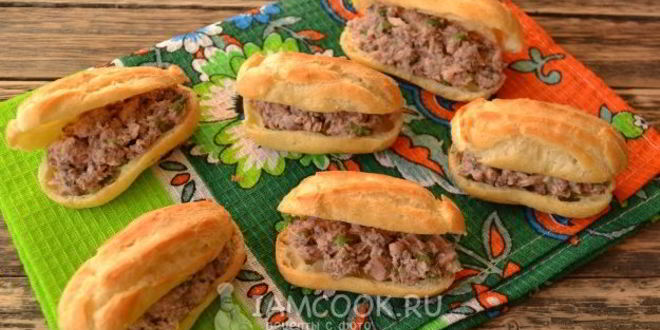 Рецепт закусочных эклеров