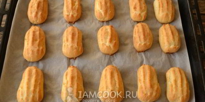 Рецепт закусочных эклеров