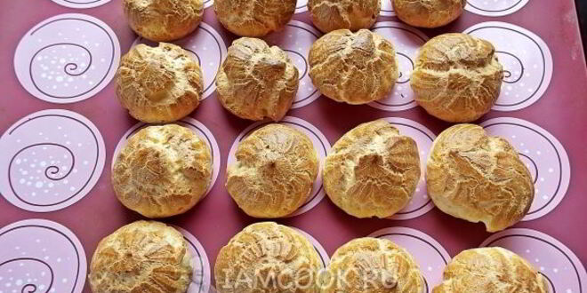 Рецепт заварного теста для профитролей