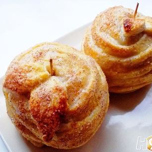 Рецепт Запеченных яблок в тесте