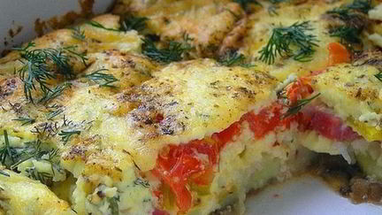 Рецепт Диетической овощной запеканки к ужину