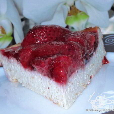 Рецепт Диетической творожно-ягодная запеканка