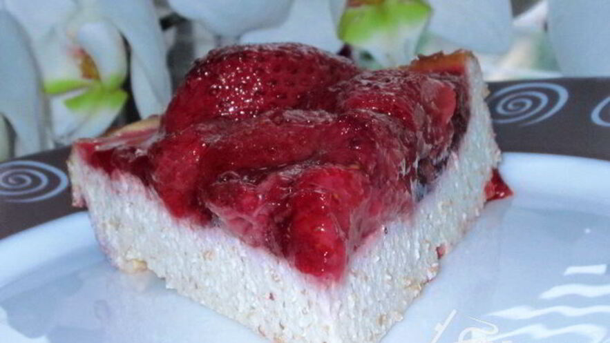 Рецепт диетической творожно-ягодная запеканка