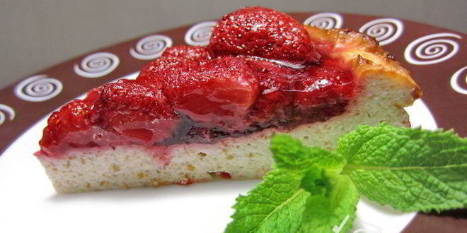 Рецепт диетической творожно-ягодная запеканка