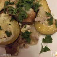 Рецепт Кабачковой запеканки в сметане под сыром