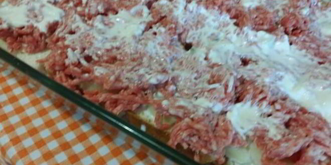 Рецепт кабачковой запеканки в сметане под сыром