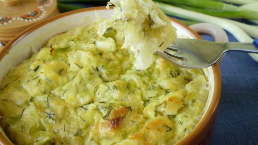 Рецепт капустной запеканки в духовке