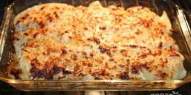 Рецепт картофельной запеканки с двумя видами сыра