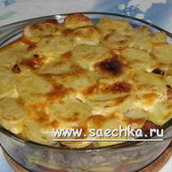 Рецепт Картофельной запеканки с фаршем и грибами