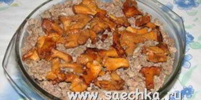 Рецепт картофельной запеканки с фаршем и грибами