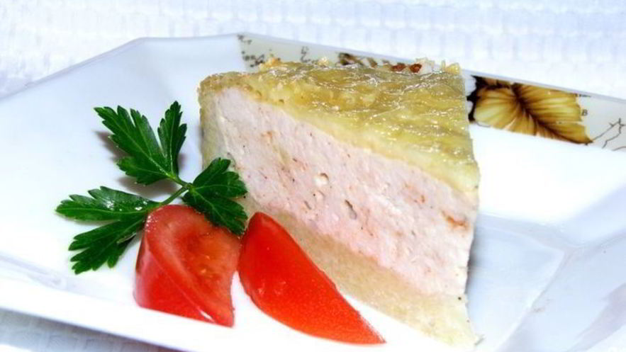 Рецепт картофельной запеканки с фаршем из индейки