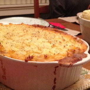 Рецепт Картофельной запеканки с фаршем по-английски