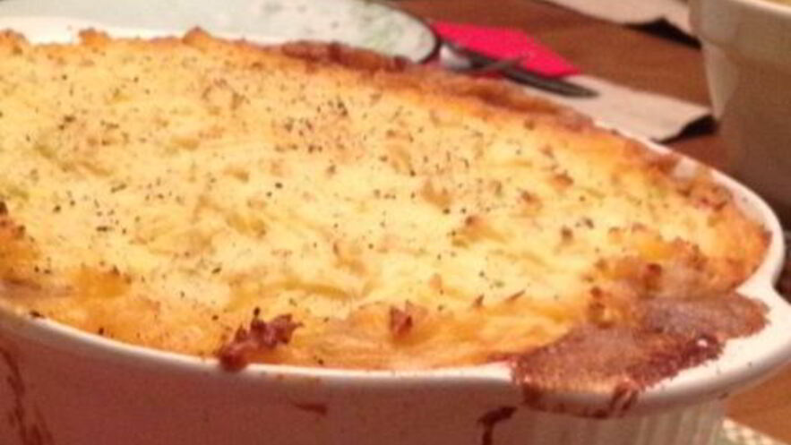 Рецепт картофельной запеканки с фаршем по-английски