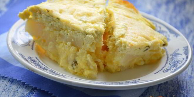 Рецепт картофельной запеканки с творогом