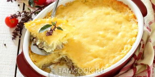 Рецепт картофельной запеканки со скумбрией