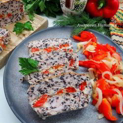 Рецепт Куриной запеканки с черным рисом