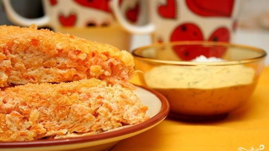 Рецепт морковной запеканки с творогом
