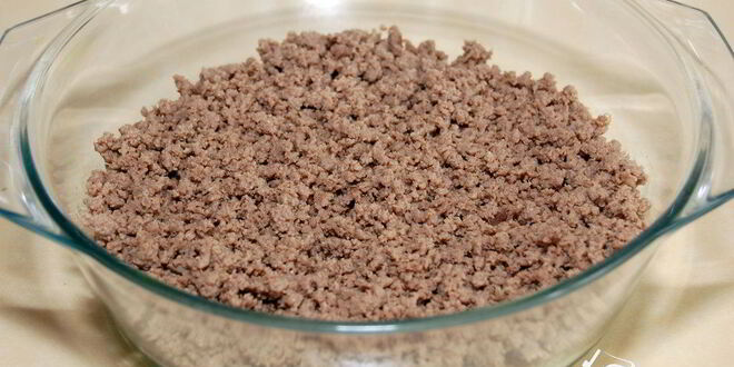 Рецепт мясной запеканки с овощами и макаронами