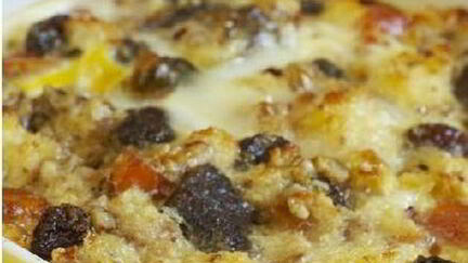 Рецепт Мясной запеканки с сухофруктами